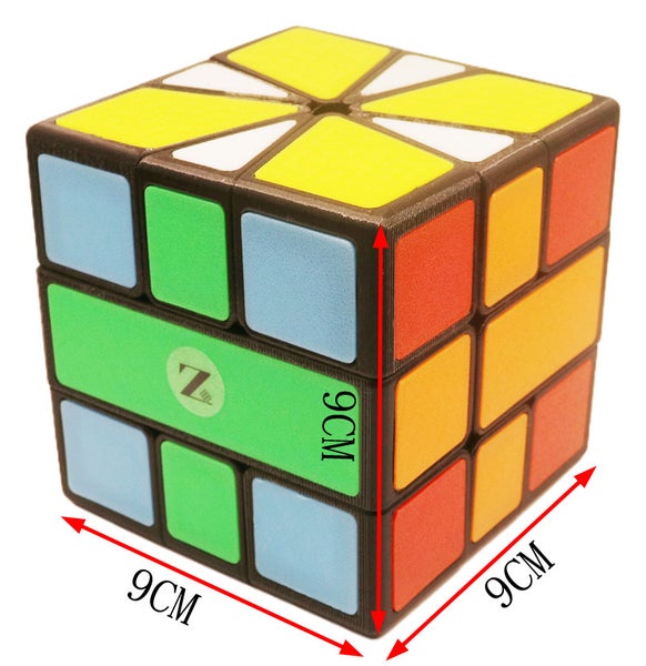 ZePuzzles Square-1 9cm